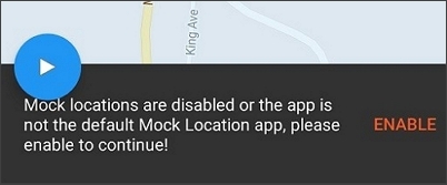 enable mock location