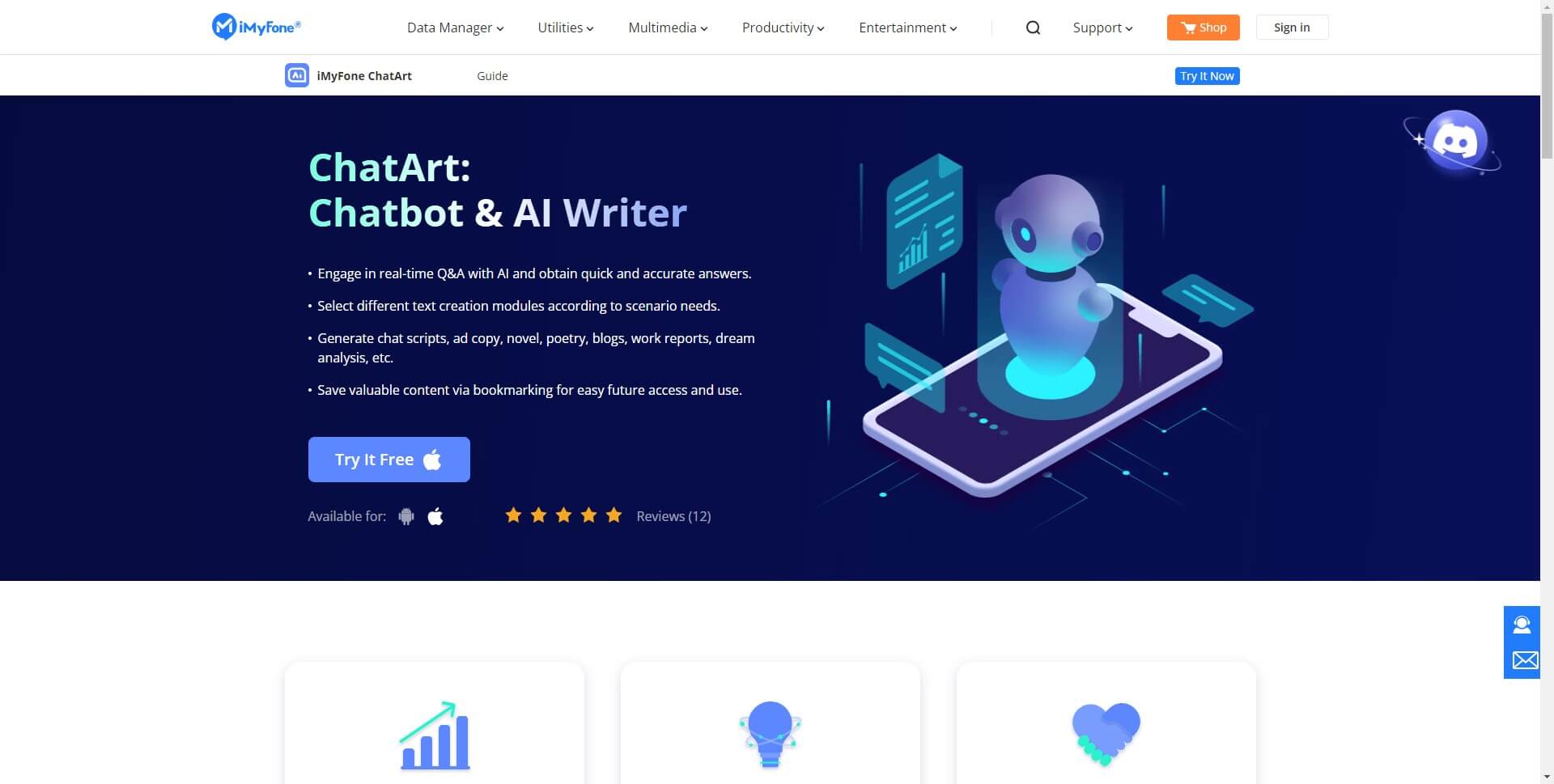 AI chatbot- ChatArt