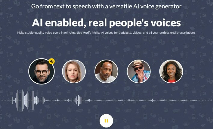 Murf - AI Content Creation Tools for Voice Generation