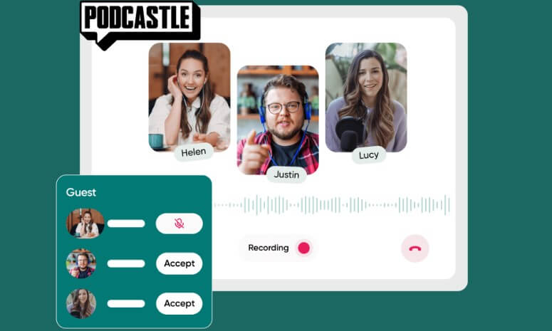 Podcastle - AI Content Creation Tools for Audio