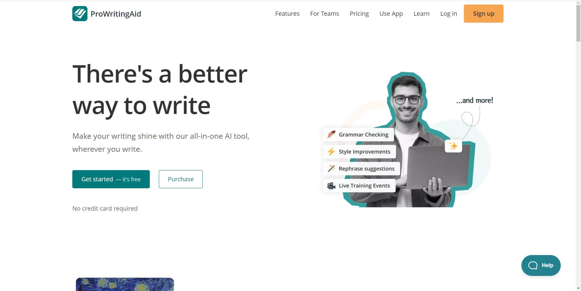 AI writing tool- ProWritingAid