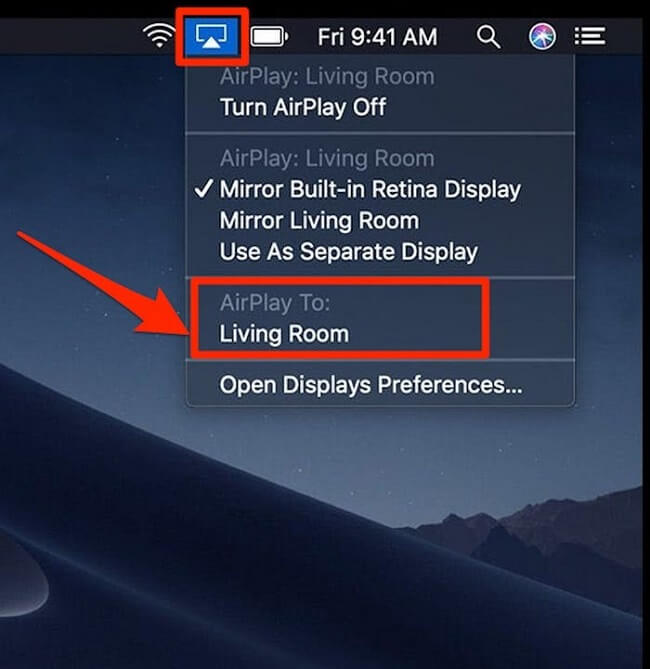 airplay living room