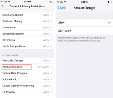 how to unlock apple id in settings