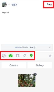 attach media and location to a line note