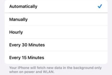 fetch new data