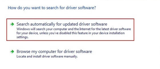 Update driver