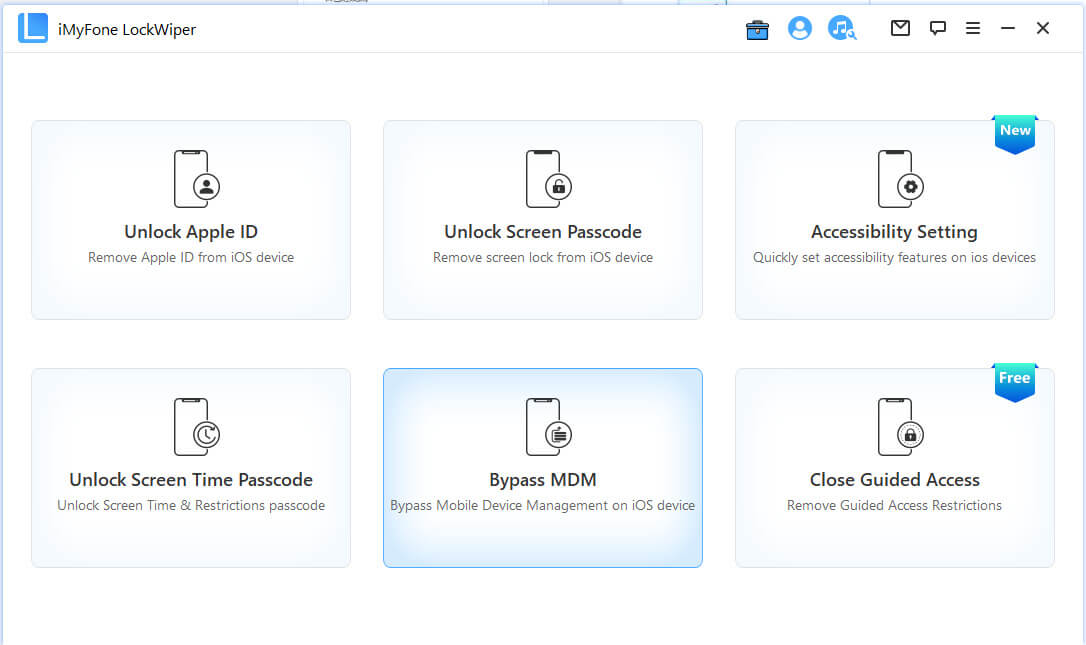 choose an unlock mode to fix how to remove device management from ipad without password