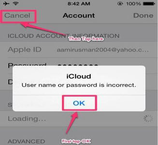 cancel icloud account