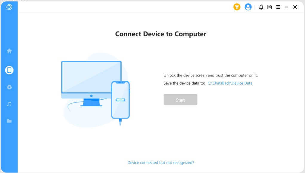 imyfone chatsback connect computer