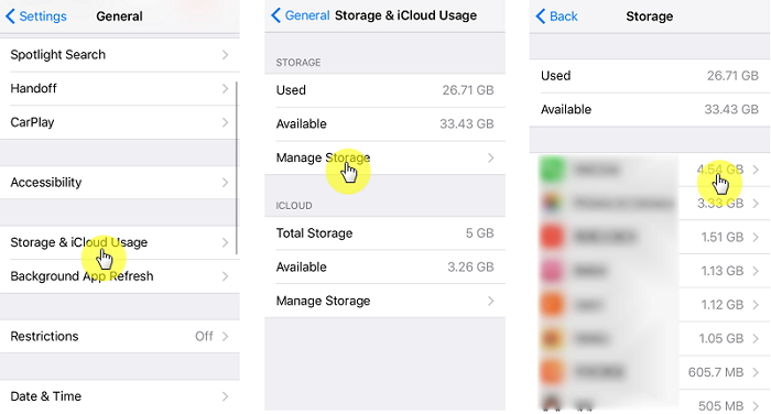 Delete iPhone WhatsApp Backup in iCloud 