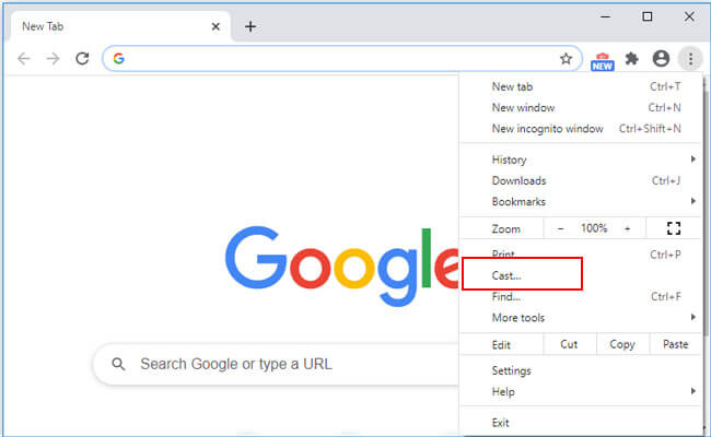 chrome browser cast