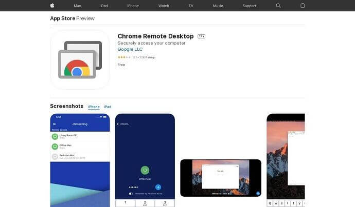 chrome remote desktop