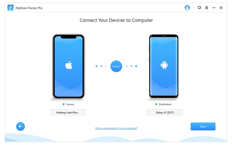 connect both devices to computer