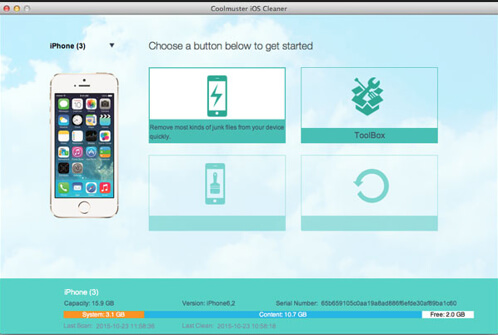 coolmuster ios cleaner