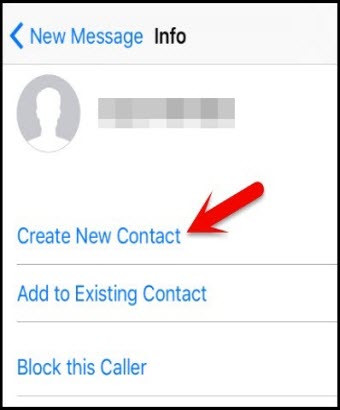 create new contact to unlock pad without computer