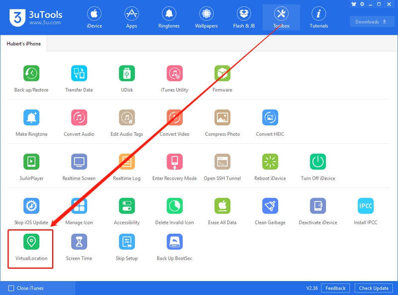 download 3utools virtual location