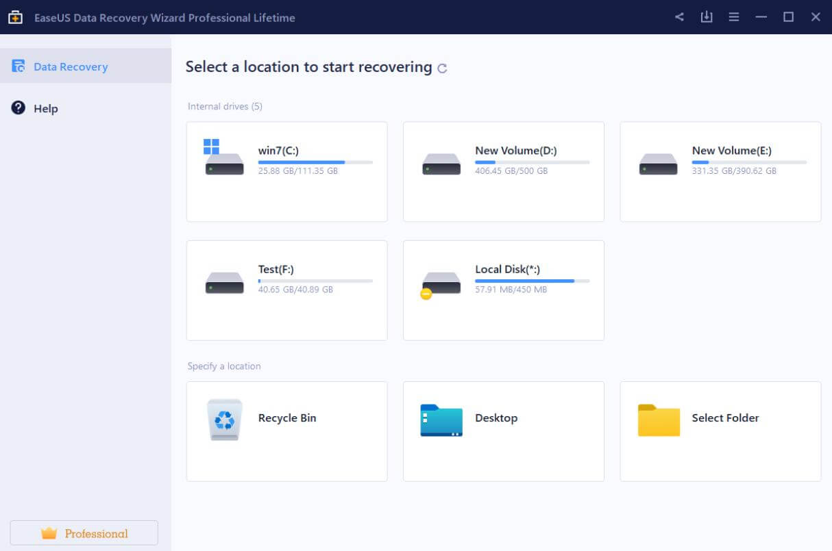 easeus usb recovery tool