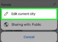 edit location on facebook