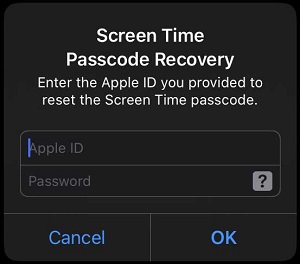 reset screen time passcode on iphone