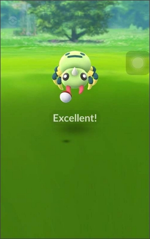 pokemon go excellent throw