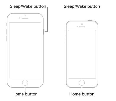 force restart iphone 6