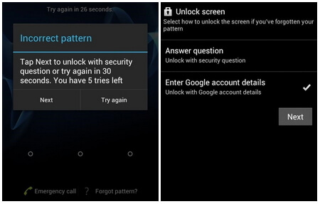 bypass android pattern