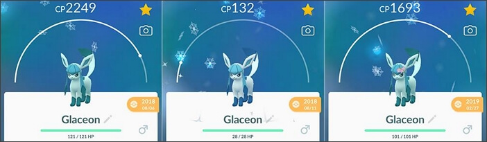 glaceon family