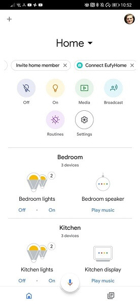 google home app