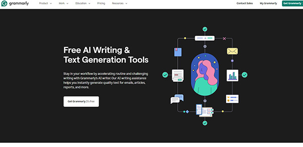 grammarly ai writing