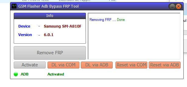 gsm flasher adb bypass frp tool