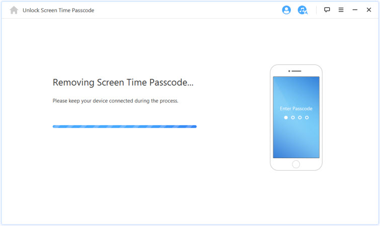 Removing Screen Time passcode