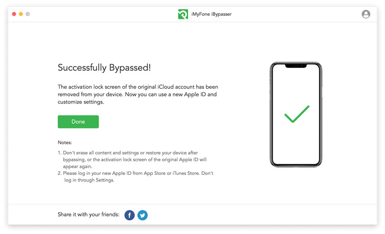 successfully bypass activation lock