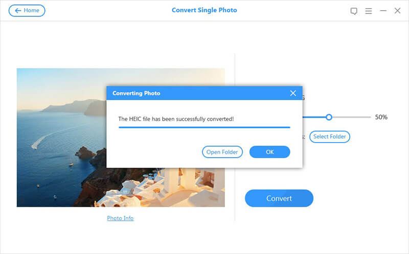 imyfone free heic converter process complete