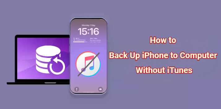 how to backup iphone to computer without itunes