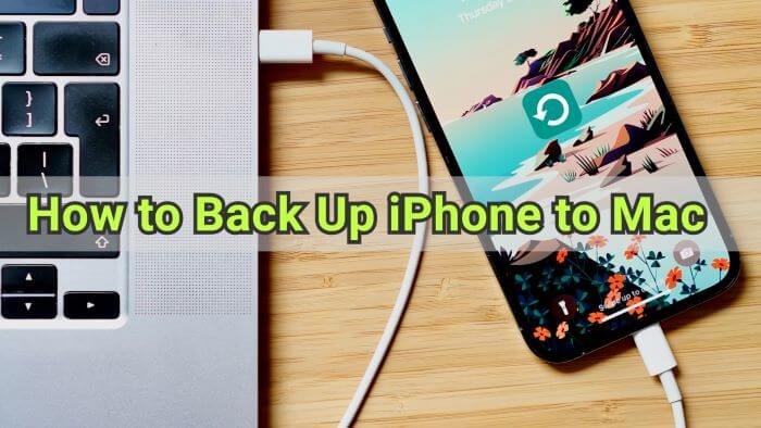 how to back up iphone to mac