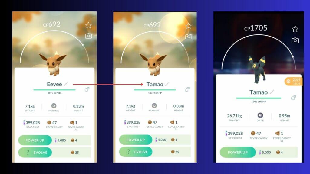 how to evolute shiny eevee to umbreon