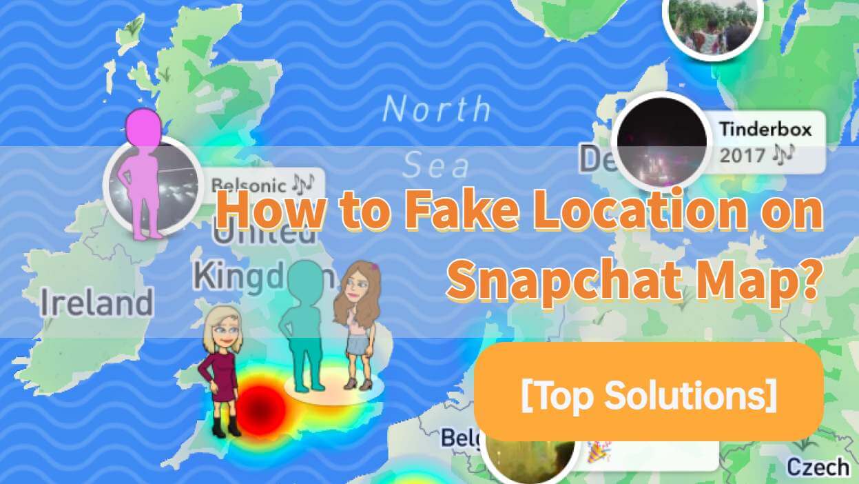 how to location on snapchat map