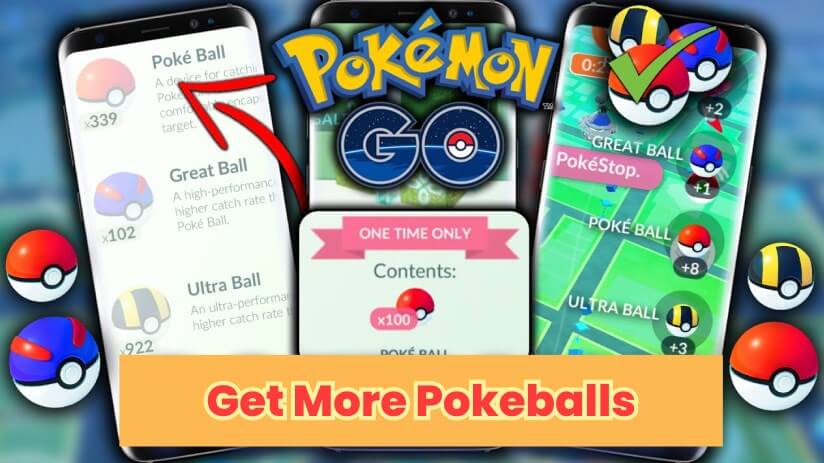 how to get more pokeballs in pokemon go