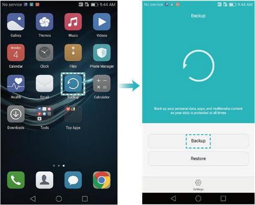 huawei backup