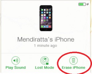 how to factory reset iphone when locked via find my