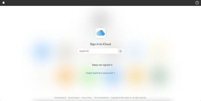 icloud login