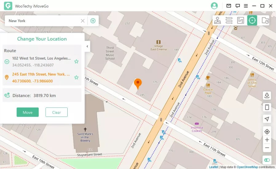 imovego fake location