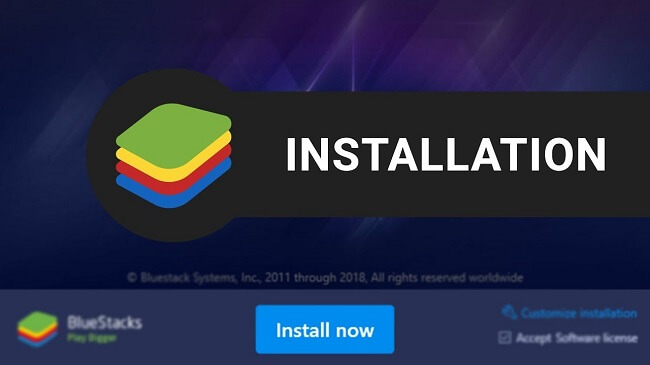 install bluestacks on pc