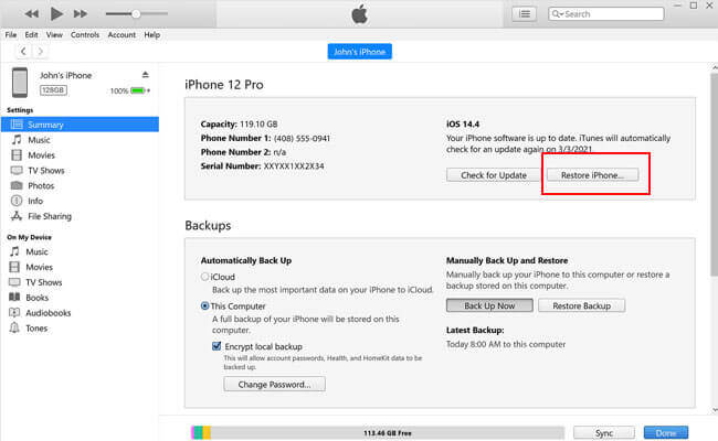 restore ipad to delete icloud account without password