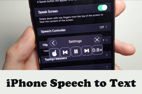 iphone speech to text