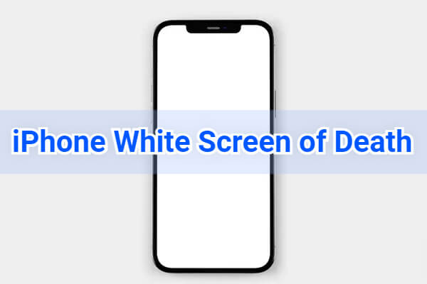 iPhone white screen of death