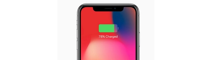 iPhone battery percentage stuck