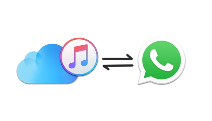 itunes and icloud will erase whatsapp backup