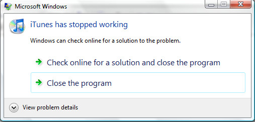 itunes-has-stopped-working