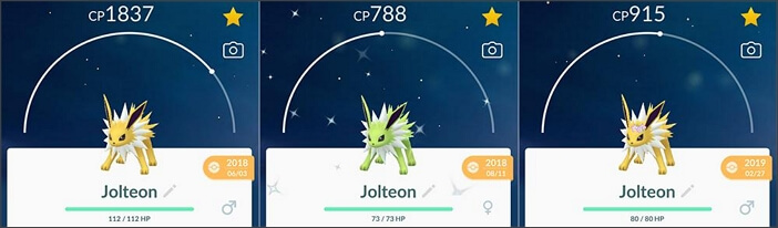 jolteon family